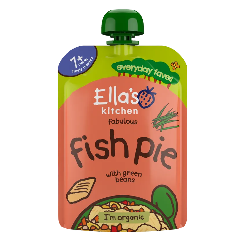 Ella's Kitchen - Fabulously Fish Pie with Green Beans (130g x 6)