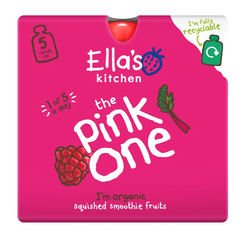 Ella's Kitchen - The Pink One Smoothie (90g x 5)