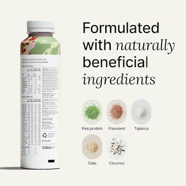 Huel White Edition RTD Meal Replacement Drink - Berry (500ml) X 8