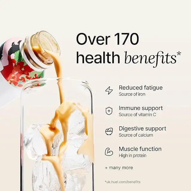 Huel White Edition RTD Meal Replacement Drink - Berry (500ml) X 8