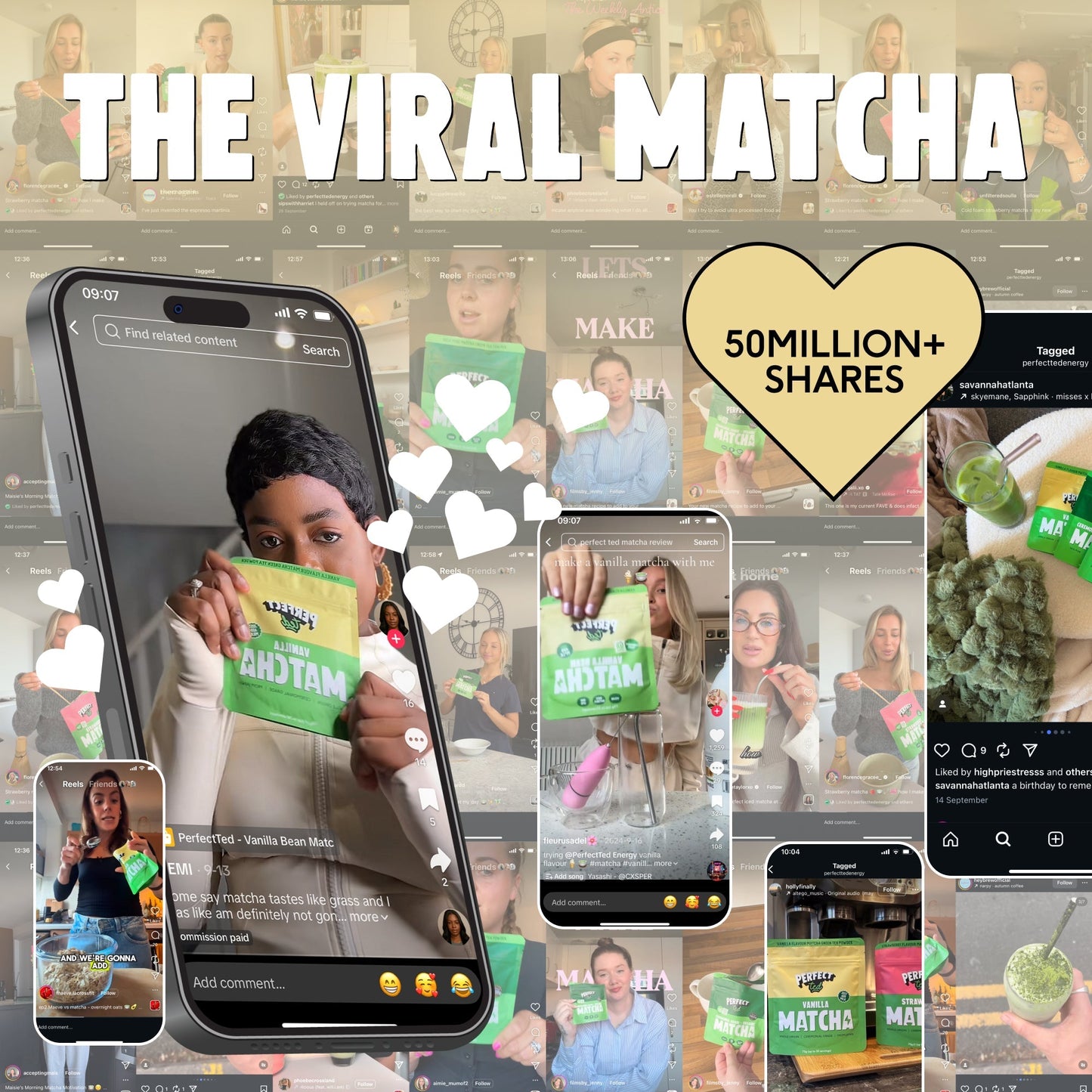 PerfectTed Vanilla Matcha viral
