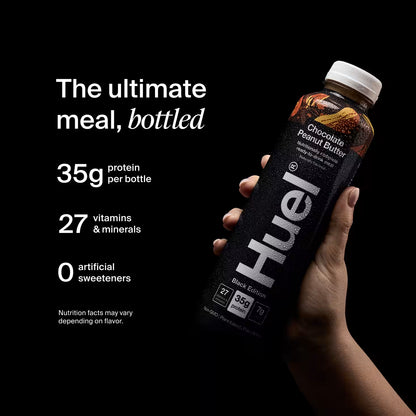 Huel Black Edition RTD Meal Replacement Drink - Iced Latte (500ml) X 8