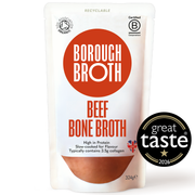 Borough Broth - Grass-Fed Organic Beef Bone Broth 324g