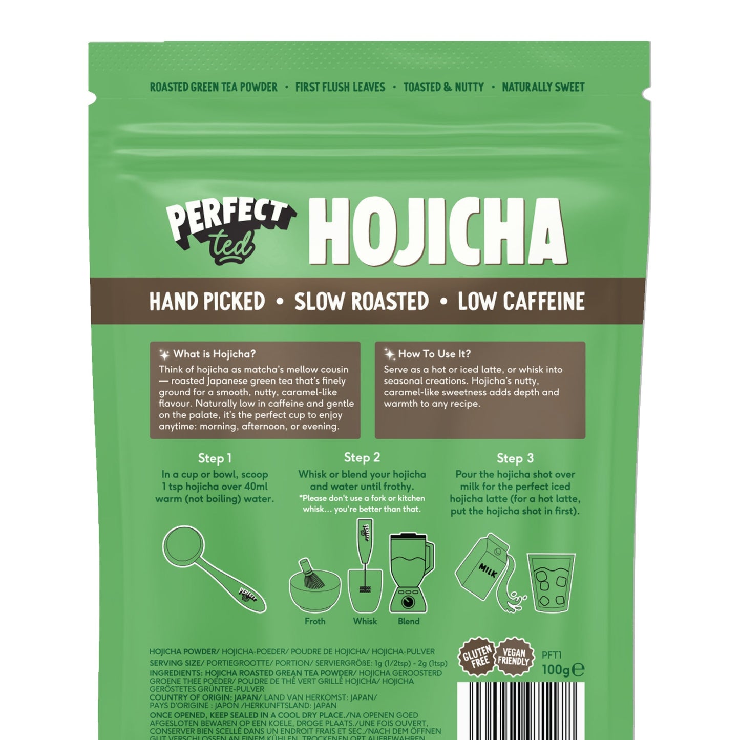 PerfectTed Hojicha Powder