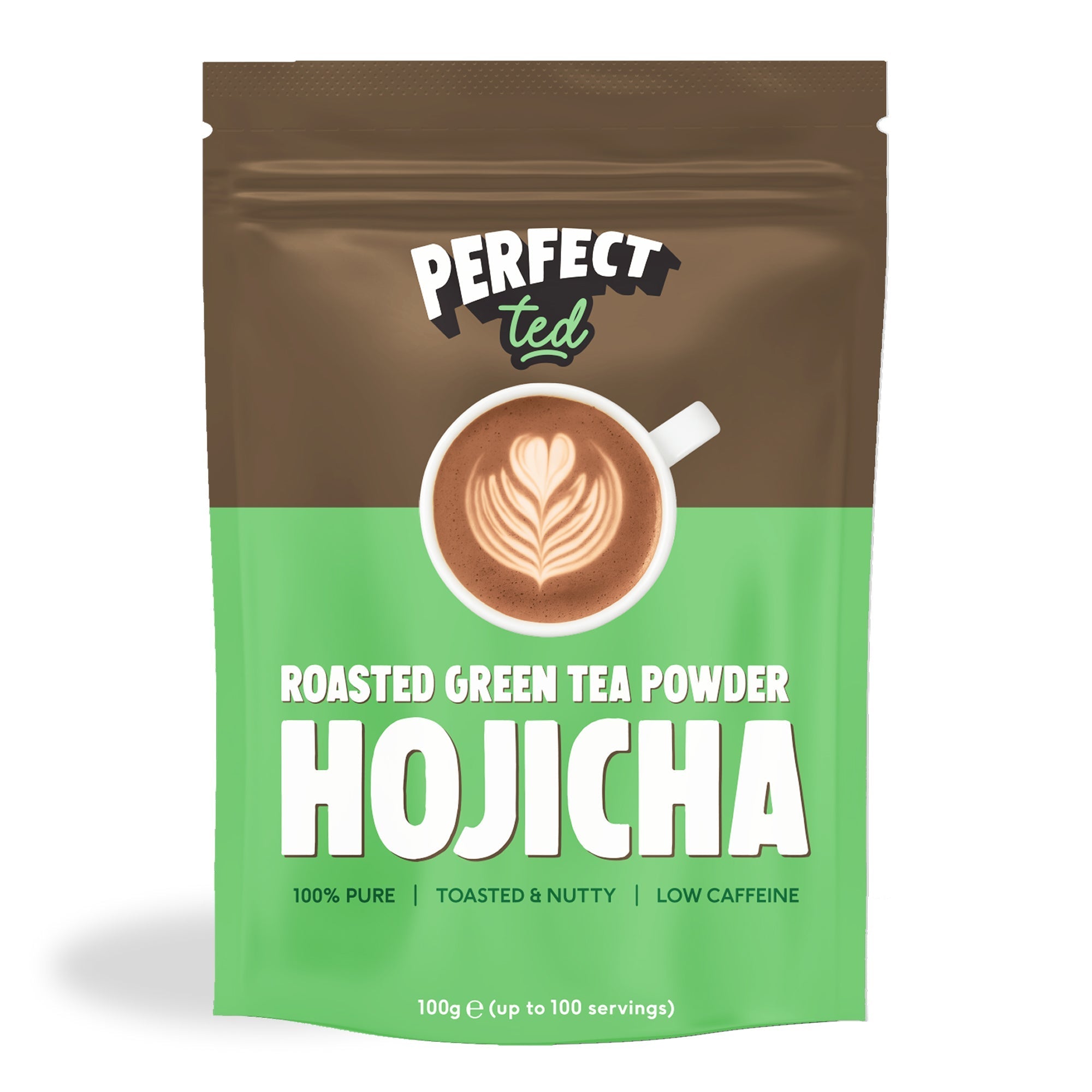 PerfectTed Hojicha Powder pouch