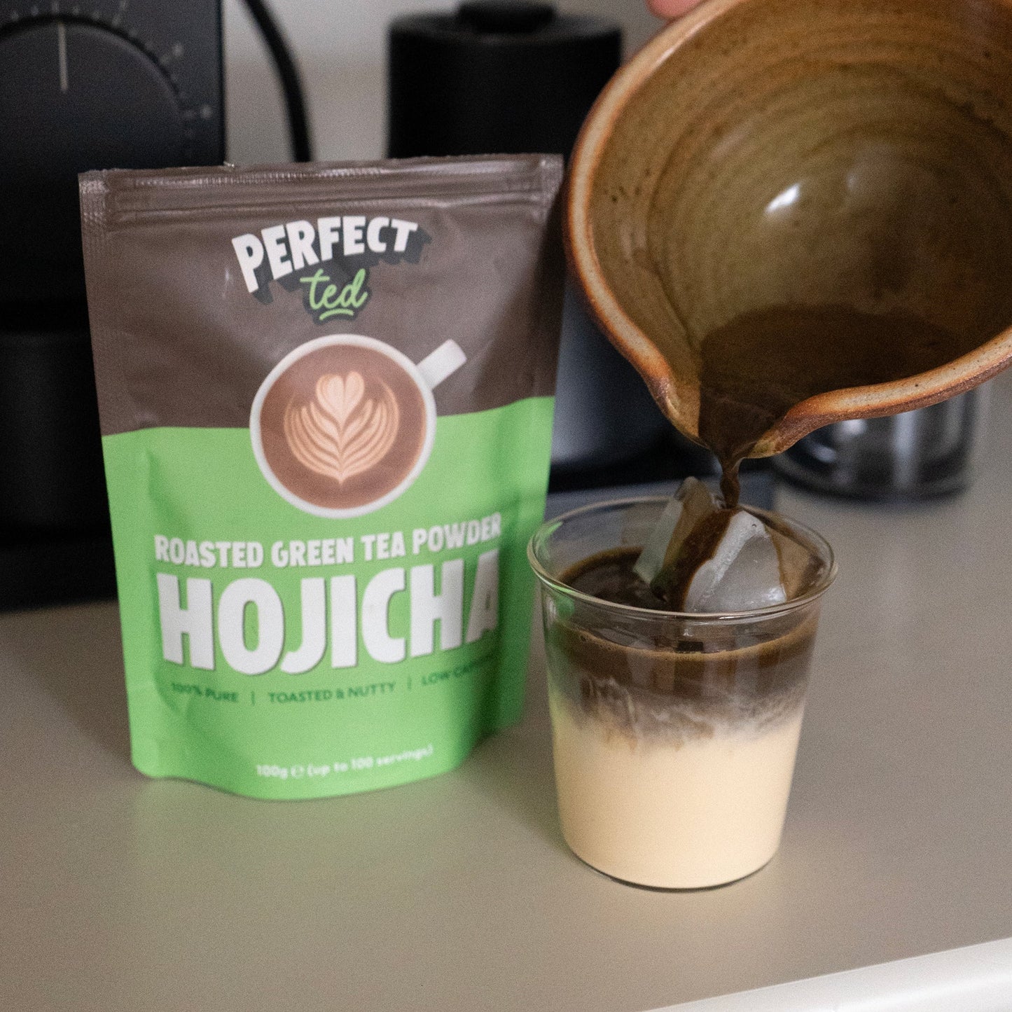 PerfectTed Hojicha Powder cup
