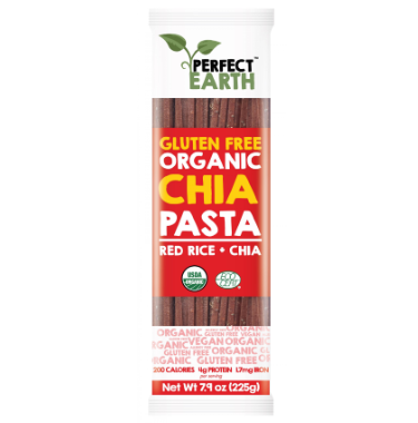 Perfect Earth - Organic Gluten Free Chia Red Rice Pasta 225g