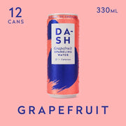 Dash Water Grapefruit Sparkling Water 330ml can