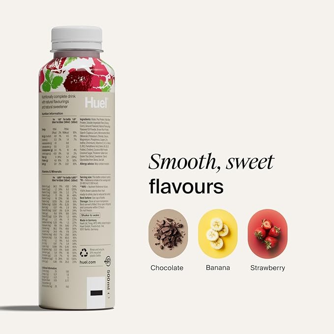 Huel - Lite RTD Meal Replacement Drink - Strawberry 500ml