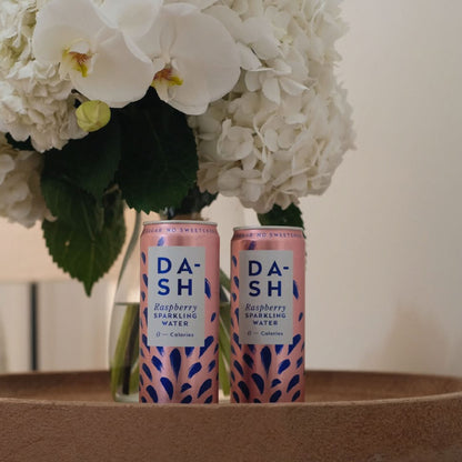 Dash Water - Raspberry Sparkling Water Case 12 x 330 ml
