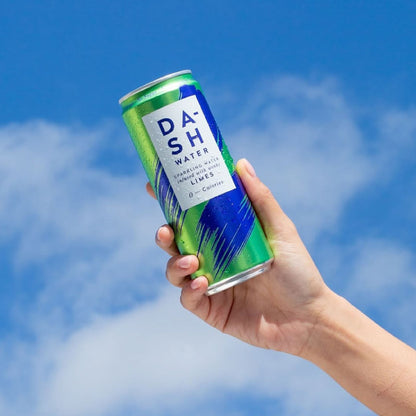Dash Water - Lime Sparkling Water Case 12 x 330 ml