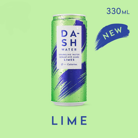 Dash Water - Lime Sparkling Water 330ml