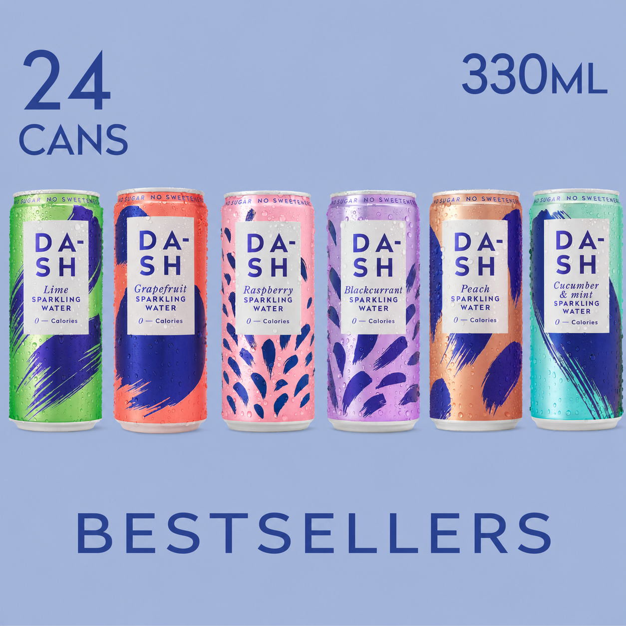 Dash Water - Sparkling Water Deluxe Set 24 Pack