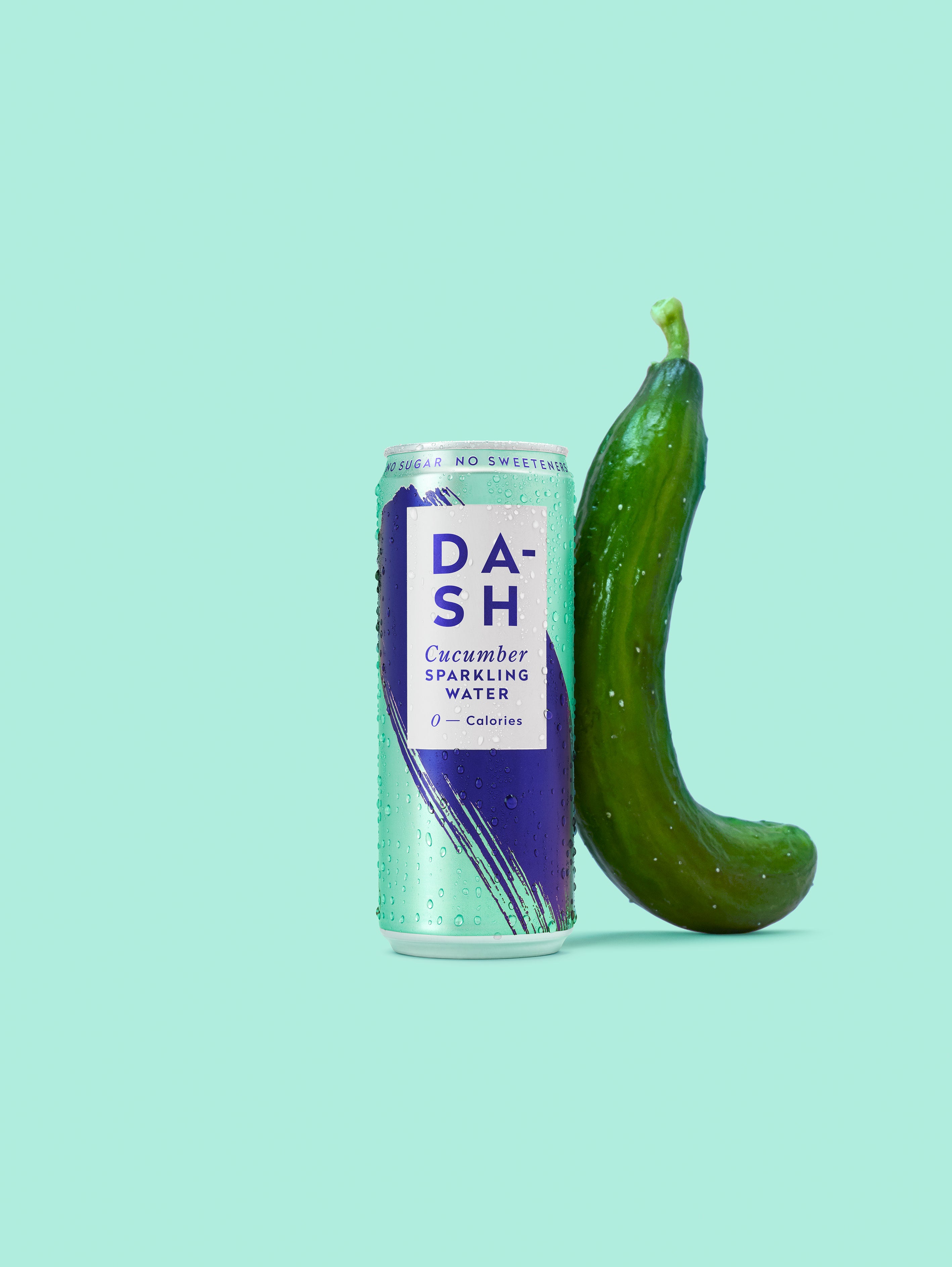 Dash Water - Cucumber & Mint Sparkling Water 330ml