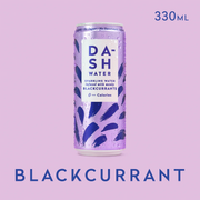 Dash Water - Blackcurrant Sparkling Water 330ml