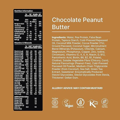 Black Edition High protein on the go complete meal - (Peanut Butter) (94408)