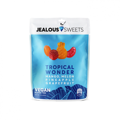 Jealous Sweets - Tropical Wonder (Mango + Melon + Pineapple + Grapefruit) 40g