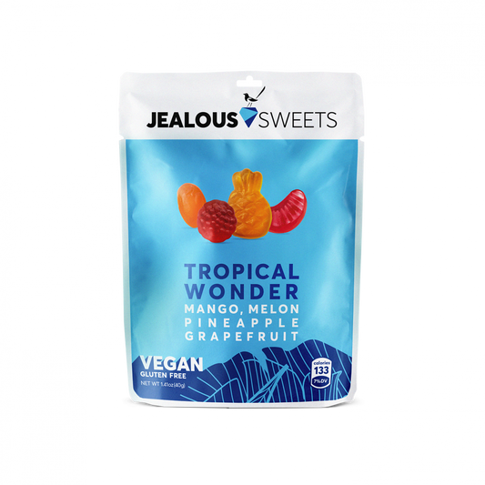 Jealous Sweets - Tropical Wonder (Mango + Melon + Pineapple + Grapefruit) 40g