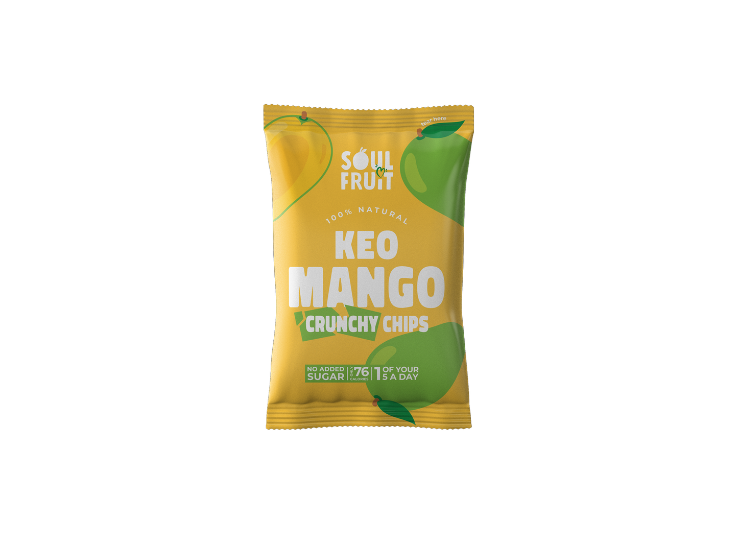 Soul Fruit - Keo Mango Chips Case 10 x 20g
