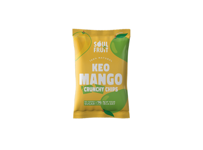 Soul Fruit - Keo Mango Chips Case 10 x 20g