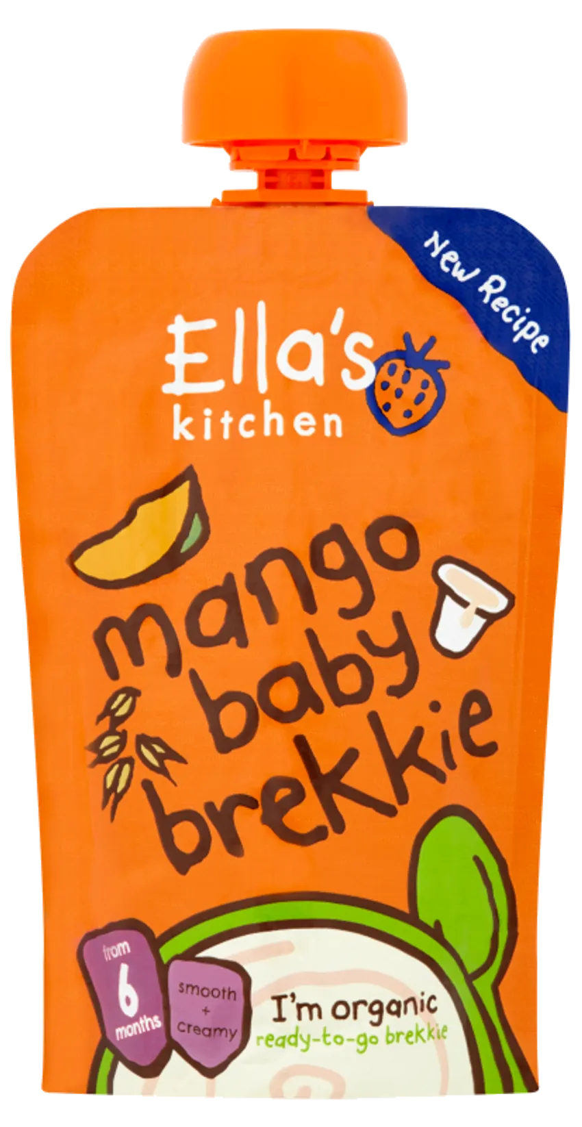 Ella's Kitchen - Mango Baby Brekkie (100g x 6)
