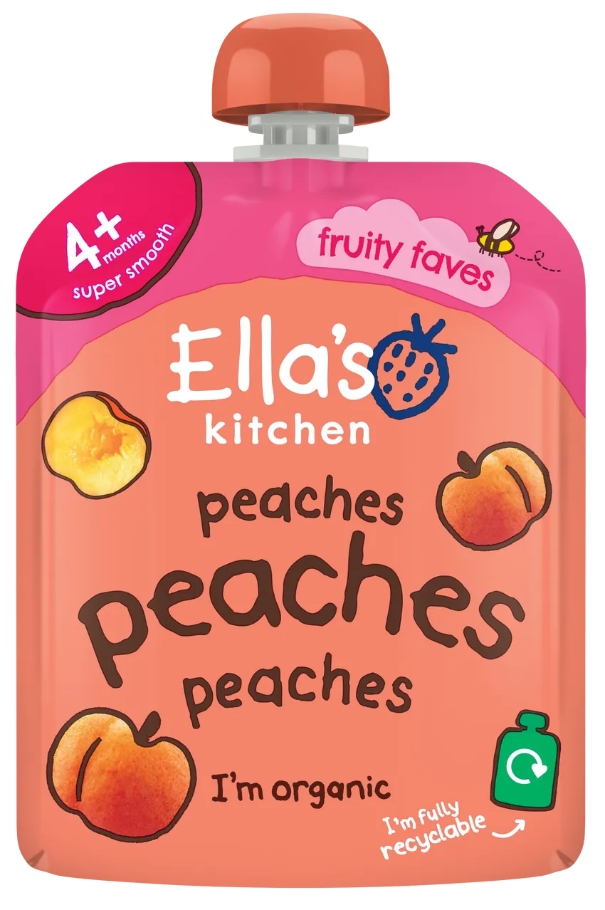 Ella's Kitchen - Peaches, Peaches, Peaches Puree (70g x 7)