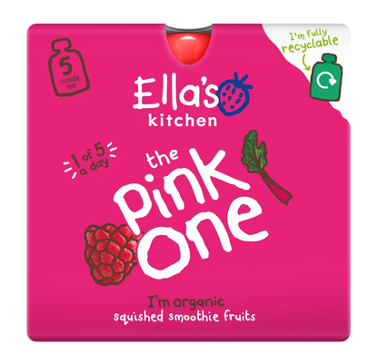 Ella's Kitchen - The Pink One Smoothie (90g x 5)