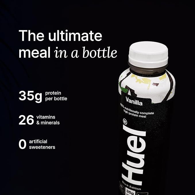 Huel - Black Edition RTD Meal Replacement Drink - Vanilla 500ml