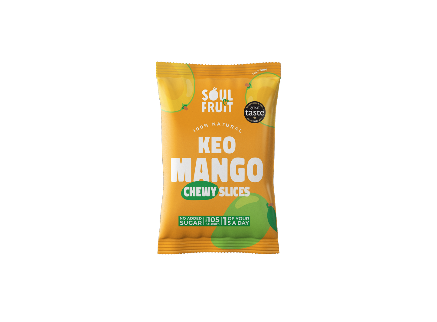 Soul Fruit - Soft Dried Keo Mango Case 10 x 30g