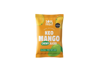 Soul Fruit - Soft Dried Keo Mango Case 10 x 30g