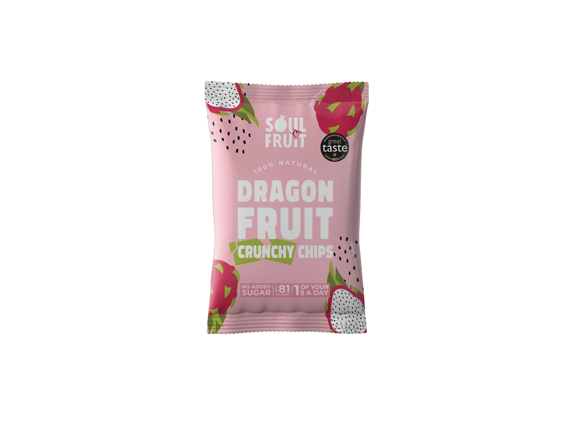 Soul Fruit - Dragon Fruit Chips 20g