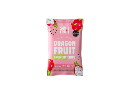Soul Fruit - Dragon Fruit Chips Case 10 x 20g