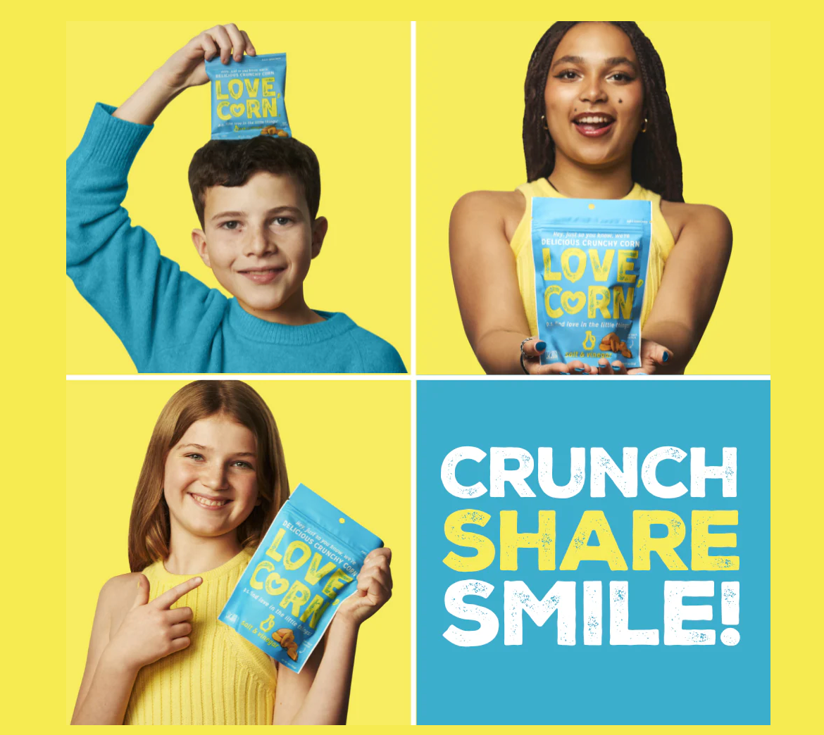 Premium Crunchy Corn - Salt & Vinegar 45g