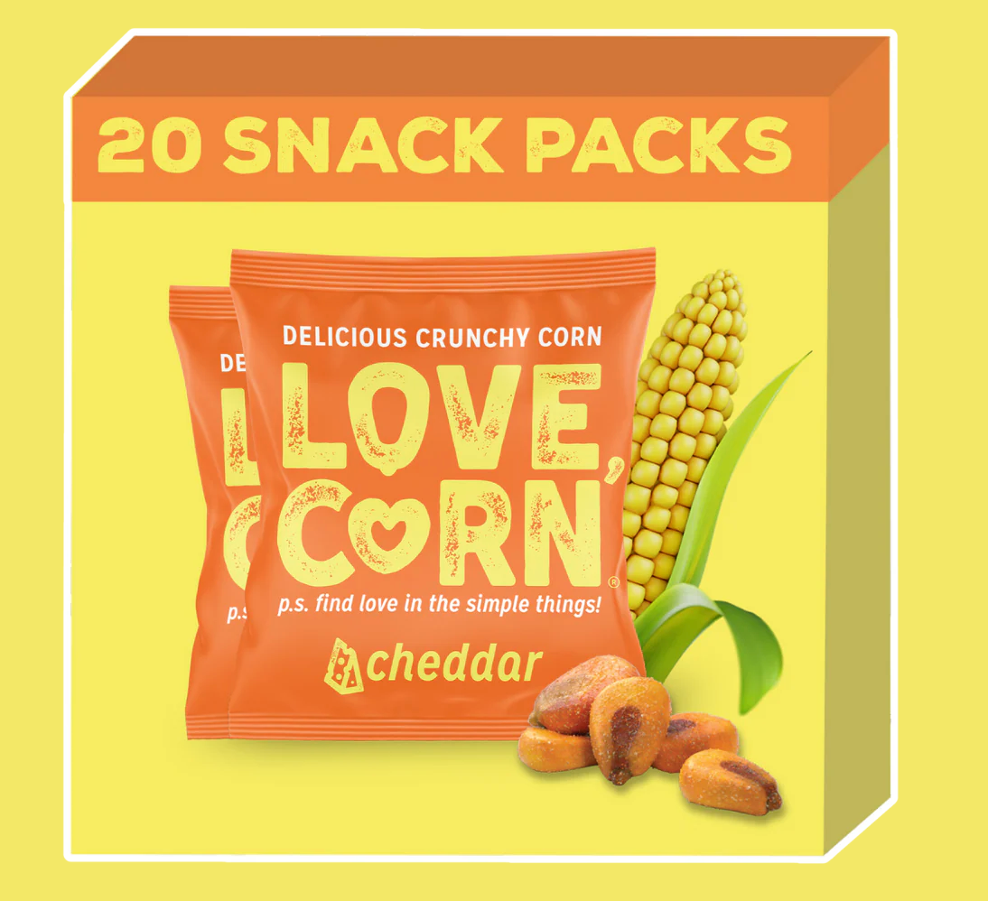 Premium Crunchy Corn - Cheese & Onion 45g