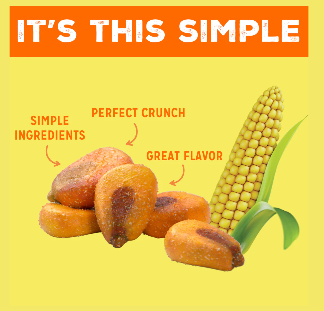 Premium Crunchy Corn - Cheese & Onion 45g