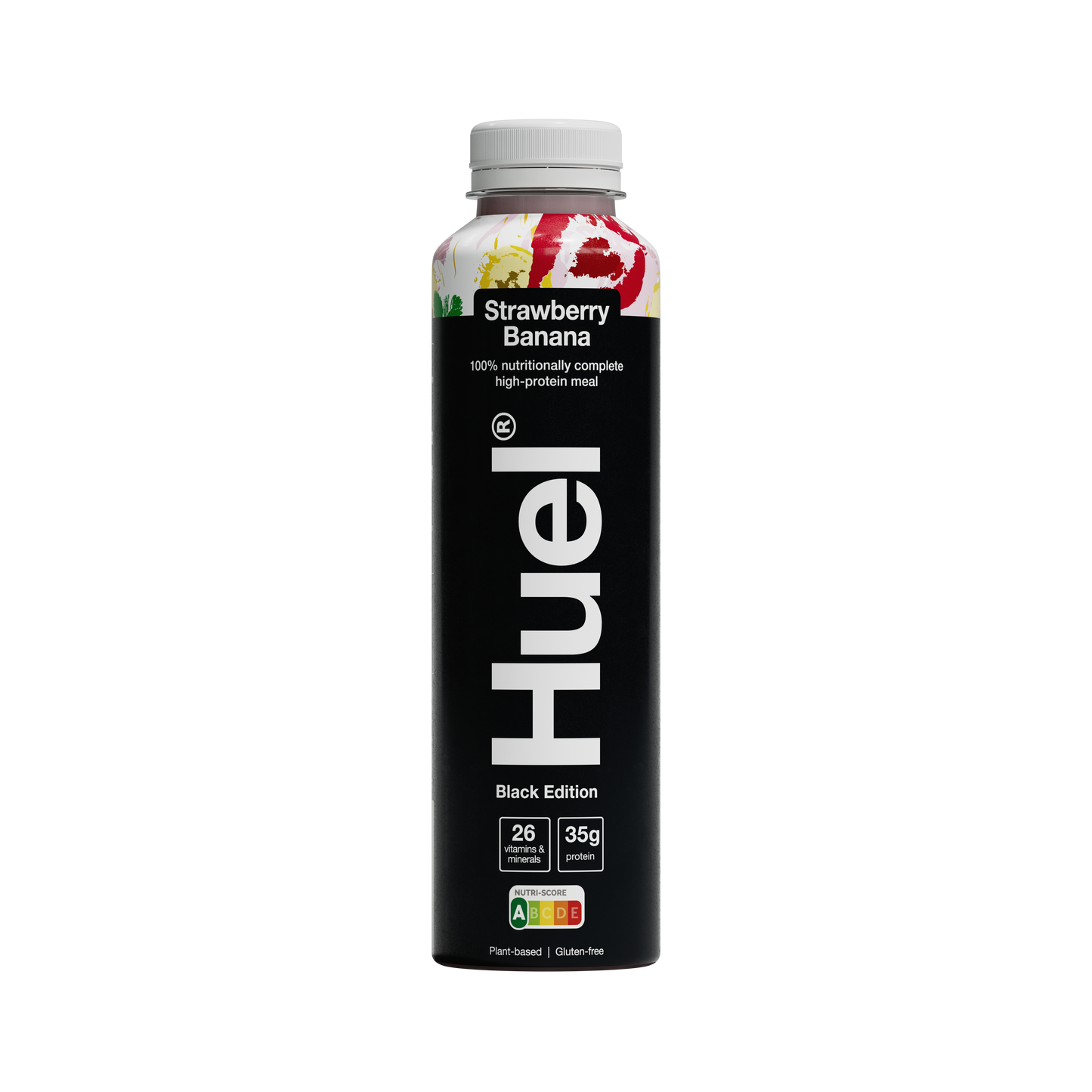 Huel Black Edition RTD Meal Replacement Drink - Strawberry & Banana (500ml)