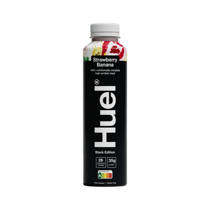 Huel Black Edition RTD Meal Replacement Drink - Strawberry & Banana (500ml)