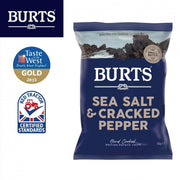Burts - Sea Salt & Cracked Pepper Hand-Cooked Chips