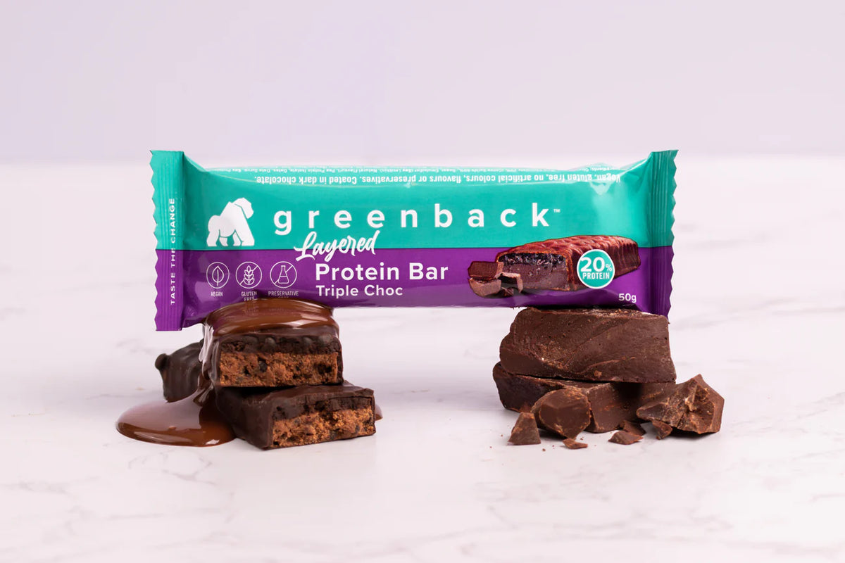 Greenback Triple Choc Protein Bar 50g