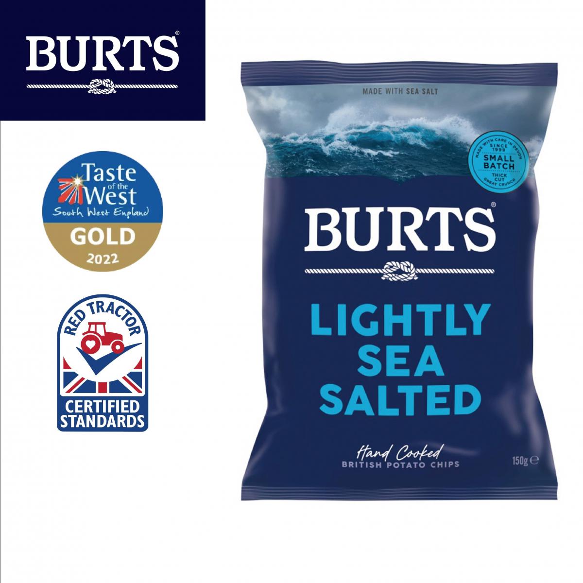 Burts - Lightly Sea Salted Hand-Cooked Chips