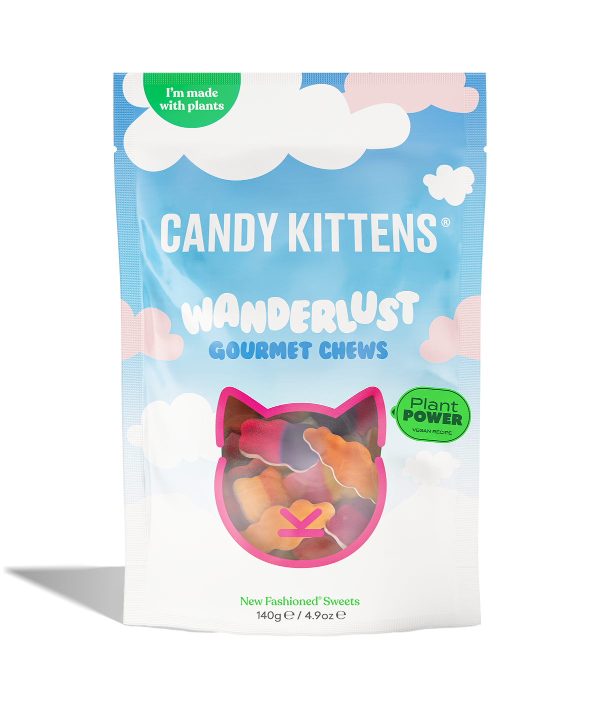 Candy Kittens Wanderlust vegan chews 140g