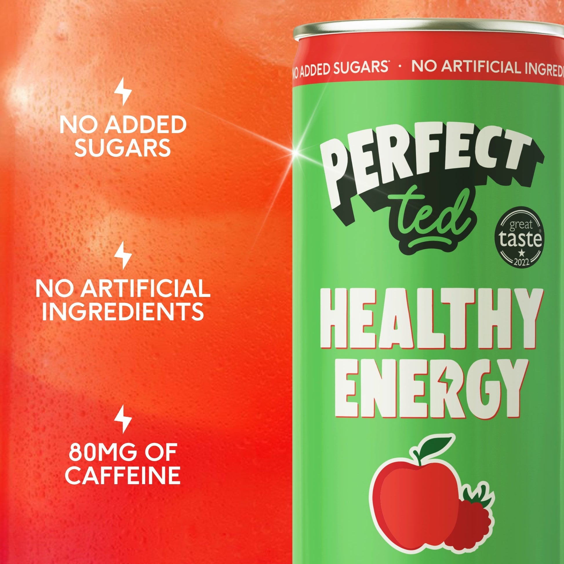 PerfectTed Apple Raspberry caffeine