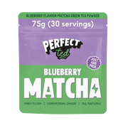 PerfectTed Blueberry Matcha Powder pouch