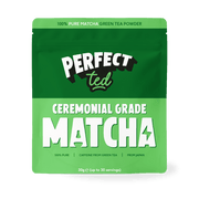 PerfectTed Ceremonial Grade Matcha Powder pouch