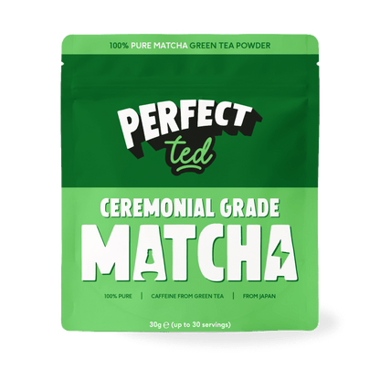 PerfectTed Ceremonial Grade Matcha Powder pouch