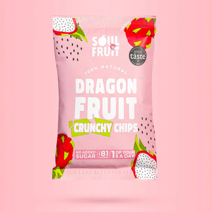Soul Fruit - Dragon Fruit Chips Case 10 x 20g