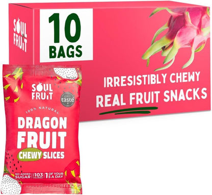 Soul Fruit - Soft Dried Dragon Fruit Case 10 x 30g