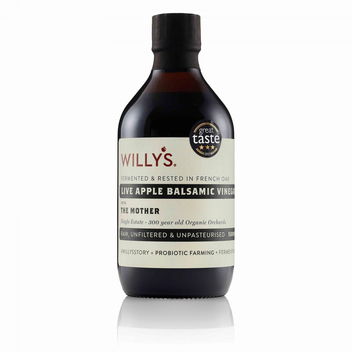 WILLY'S - Organic Live Apple Balsamic Vinegar 500ml