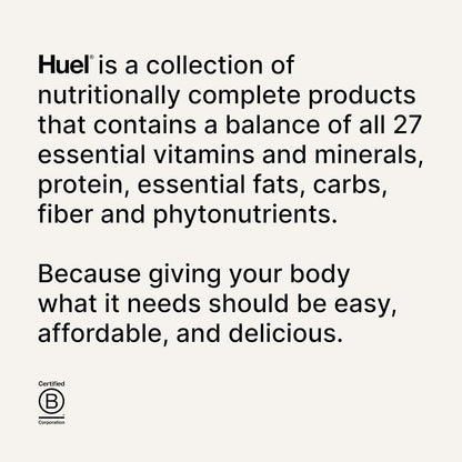 Huel - Black Edition Nutritionally Complete High-protein complete meal (Chocolate)