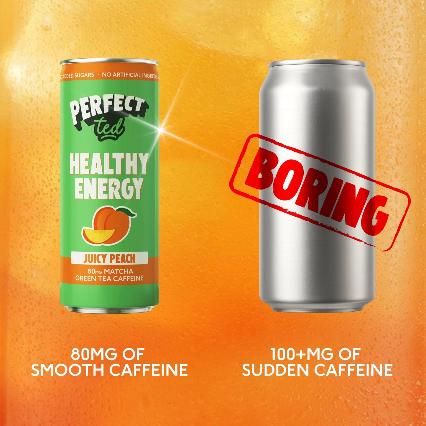 PerfectTed Juicy Peach smooth caffeine